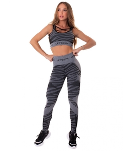 CONJUNTO LET'SGYM SEAMLESS UNTAMED - MB Musa Fitness
