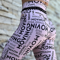 LEGGING COMUM LETTERING ROSÊ EXCLUSIVA on internet