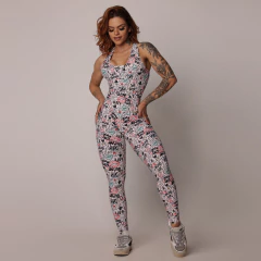Macacão Fantasy Empina Bumbum Make Exclusivo - MB Musa Fitness