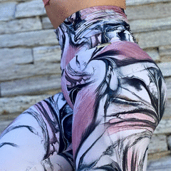LEGGING CÓS DRAPEADO MARBLE ROSE EXCLUSIVA - comprar online