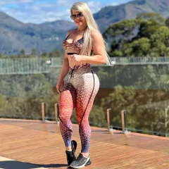 CONJUNTO LEGGING RECORTE EMPINA BUMBUM MOSAIC EXCLUSIVA