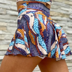 SHORT SAIA NAVY EXCLUSIVO na internet