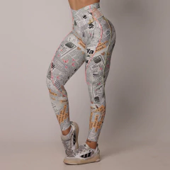 LEGGING HOPE COMUM NEWSPAPER EXCLUSIVA