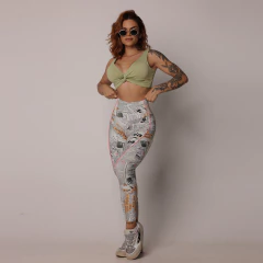 LEGGING HOPE COMUM NEWSPAPER EXCLUSIVA na internet