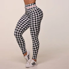 CONJUNTO TOP GÊNOVA COM LEGGING EMPINA BUMBUM PIED DE POULE EXCLUSIVA - buy online