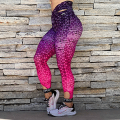 LEGGING INSIDE EMPINA BUMBUM PINK MOSAIC EXCLUSIVA