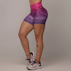 SHORT EMPINA BUMBUM PINK MOSAIC EXCLUSIVO