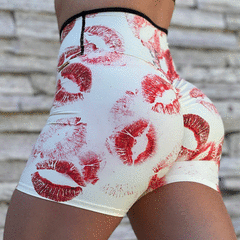 SHORT CÓS BICOLOR EMPINA BUMBUM RED KISS EXCLUSIVO - comprar online