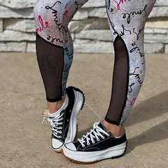 LEGGING RECORTES EM TELA SMILE EXCLUSIVA - comprar online