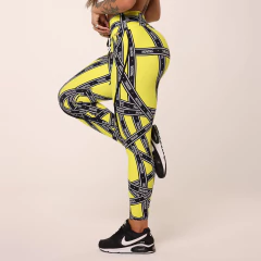 CONJUNTO TOP PARIS COM LEGGING RECORTE EMPINA BUMBUM STRIP GOLD EXCLUSIVA on internet