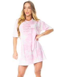 T-SHIRT LET'SGYM DRESS TIE DYE