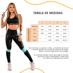 MACACÃO OPTIC TEAL - MB Musa Fitness