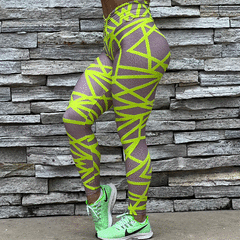 LEGGING COMUM TECH AMARELO NEON EXCLUSIVA