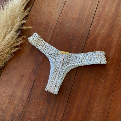 BIQUÍNI CORTININHA TRICOT WHITE EXCLUSIVO - buy online