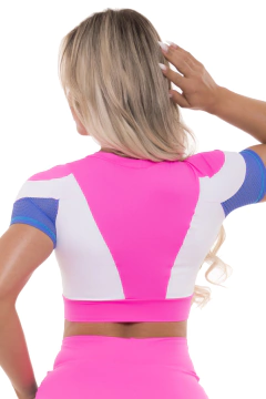 Cropped Pink Gym - comprar online