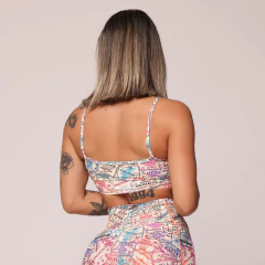 CONJUNTO TOP HOPE COM SHORT-SAIA SECRET TRIP EXCLUSIVO na internet