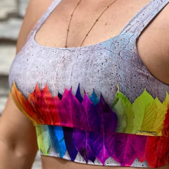 TOP FAIXA BARRADO VIBE TROPICAL EXCLUSIVO