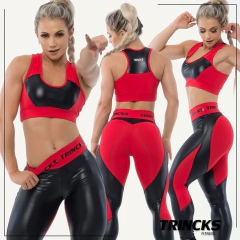 Conjunto Sweet Heart Black/Red