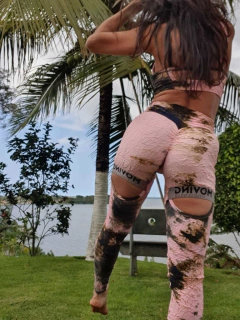 LEGGING TYE DIE JAQGUARD EMPINA BUMBUM - comprar online