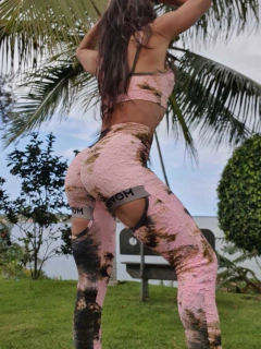 LEGGING TYE DIE JAQGUARD EMPINA BUMBUM na internet