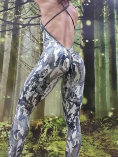Macacão Estampa Camuflada