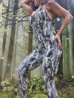 Macacão Estampa Camuflada - loja online