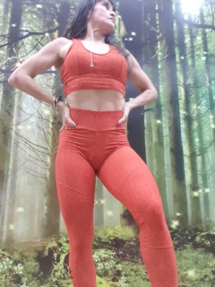 Conjunto SuperAção Orange na internet
