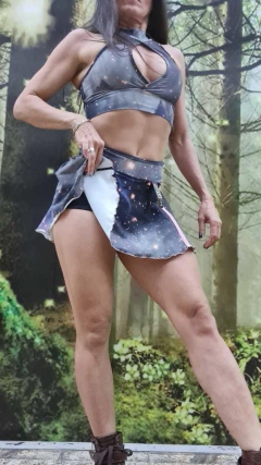 CONJUNTO SAIA SHORT ESTELAR EXCLUSIVO