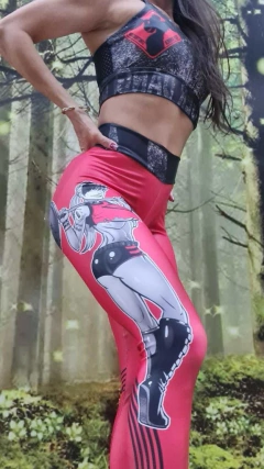 CONJUNTO LEGGING RED MUNCK DYNAMITE