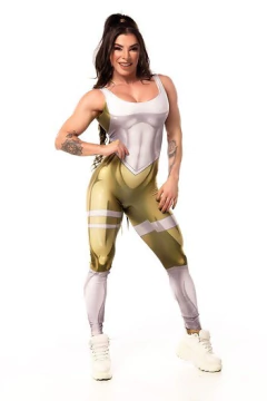 Macacão Fitness Mercúrio Verde Dynamite