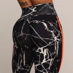 LEGGING RECORTE EMPINA BUMBUM WHITE VEIN EXCLUSIVA - MB Musa Fitness