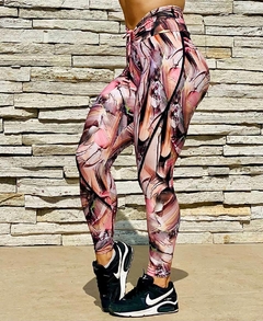 Calça Legging com viés e franzido Empina Bumbum Sweet Colors