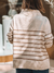 Sweater Tina Beige con Camel en internet