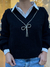 Sweater Elsa Negro - tienda online