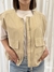 Chaleco Mila Beige