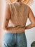 Chaleco Cruz Camel - comprar online