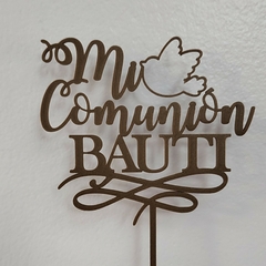 Topper Mi Comunión Personalizado