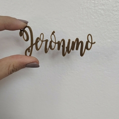 Topper de Frente Nombre Personalizado
