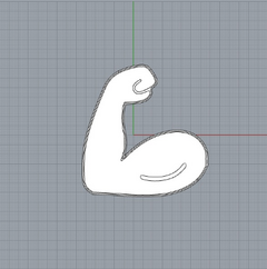 Emoji Fuerza