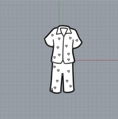 Pijama Corazón