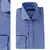 Camisa Mista Prime Azul Quadriculada no Próprio Tecido Punho Simples - comprar online