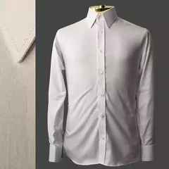 Camisa Fio 120 Egípcio Maquinetada | Punho Duplo - comprar online