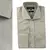 Camisa Fio 80 Cinza Quadriculada Punho Duplo - comprar online