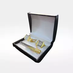 Kit Abotoadura e Prendedor de Gravata 14 - comprar online