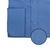 Camisa Fio 80 Azul Quadrados no Próprio Tecido Punho Duplo na internet