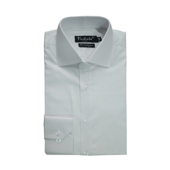 Camisa Fio 120 Egípcio Branca Detalhada - Punho Simples - comprar online