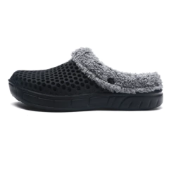 Chinelos de inverno Chinelos quentes Chinelos confortáveis Chinelos de lã CROCS