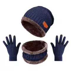 kit de inverno unissex ortobela touca luva cachecol adulto