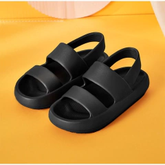 sandália straps nuvem  com tiras estilo papete ortopédica e anatômica colorida