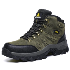 bota coturno masculina e feminina impermeável para trilhas hiking cano medio a prova d'agua qifeng
